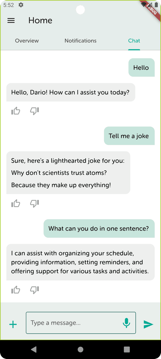 Lighten app: family onboarding form